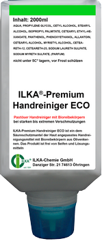 ILKA-Premium Handreiniger ECO mit Bioreibekörpern bei starken bis extremen Verschmutzungen