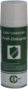 ILKA-Caracho Profi Zinkspray anorganische Dünnschicht-Zinklamellenbeschichtung mit höchstem Korrosionsschutz